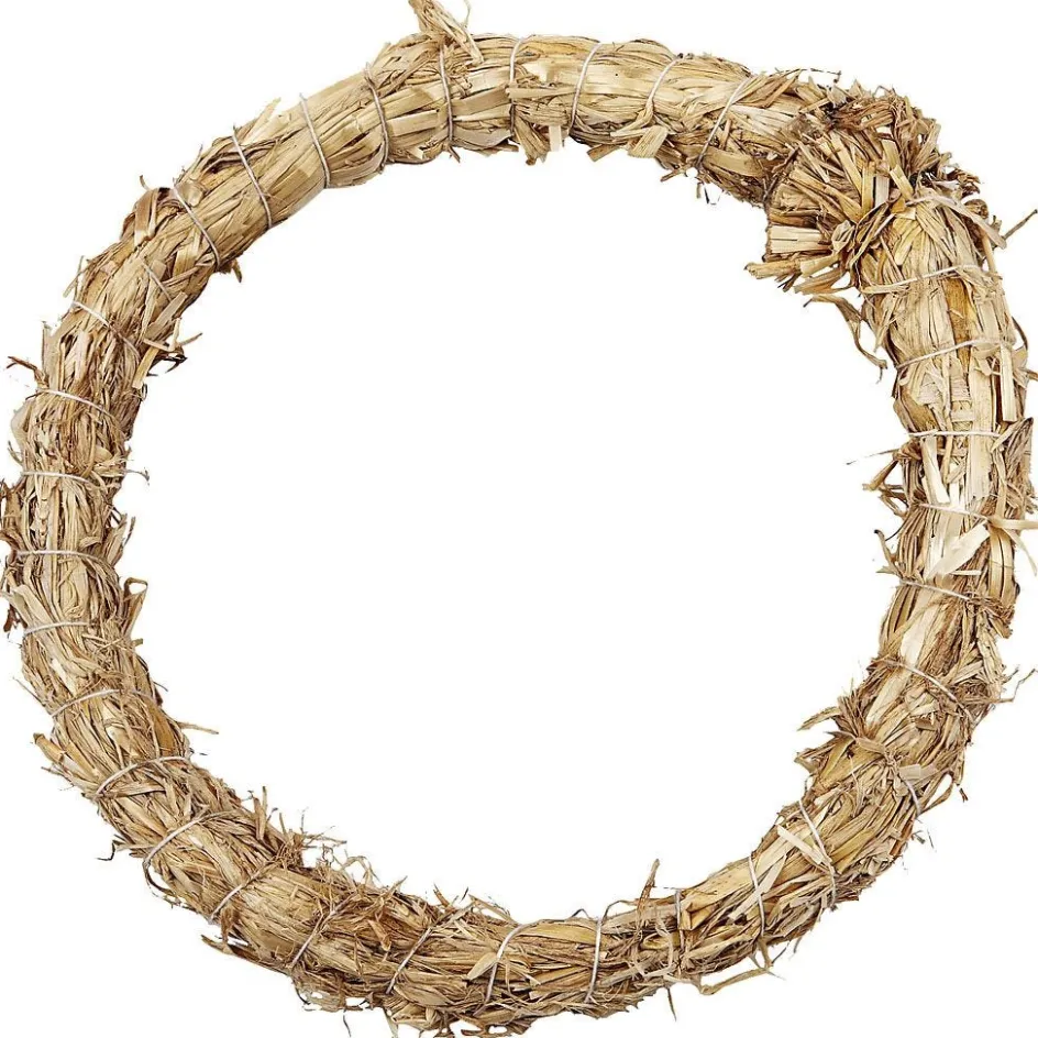 Creativ Company Straw Wreath| Flower Arranging And Basket Weaving Supplies