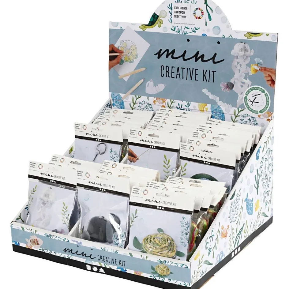 Creativ Company Table display with Mini Craft Kit| Diy-Kits, Basic Items And Tools
