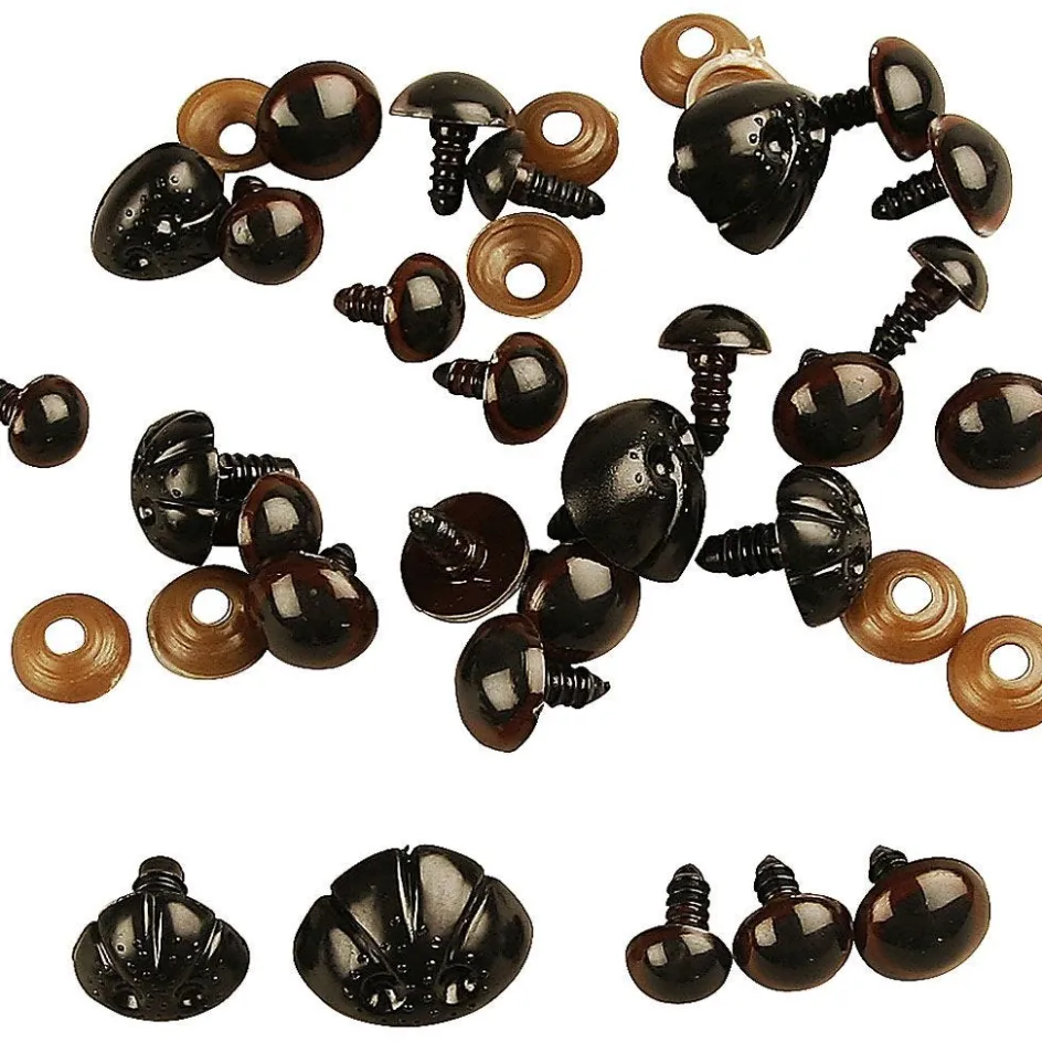 Creativ Company Teddy Bear Eyes & Noses| Miniature
