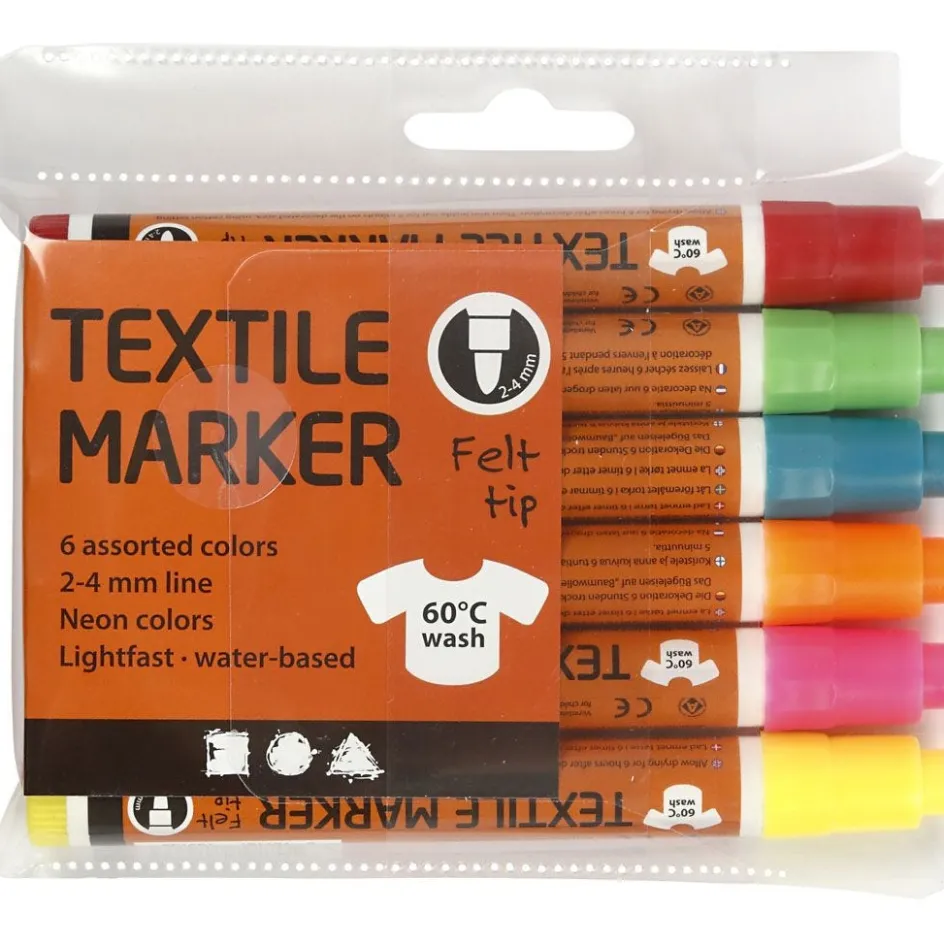 Creativ Company Textile Markers| Textile Decoration