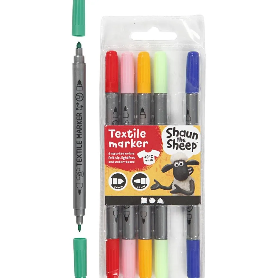 Creativ Company Textile markers| Advent Gifts And Calendar Gifts|Textile Decoration