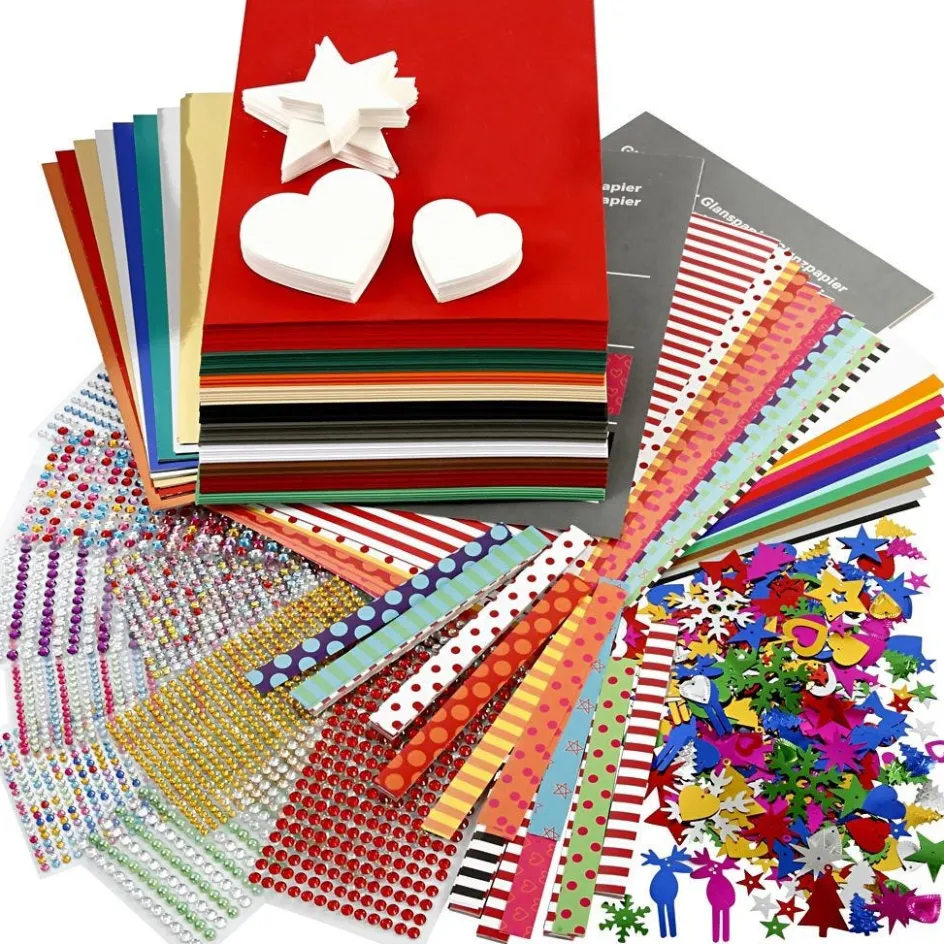 Creativ Company The Traditional Christmas Bargain| Creative Classroom Sets|Paper And Card
