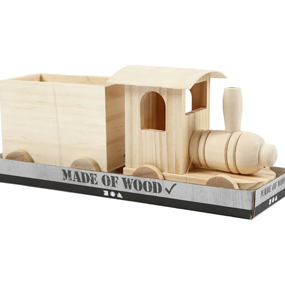 Creativ Company Toy train with carriage| Decorative Houses And Vehicles