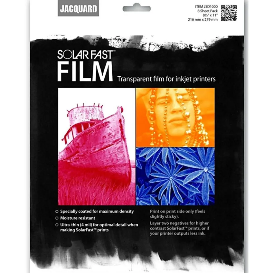 Jacquard Transparent film for inkjet printers| Textile Decoration