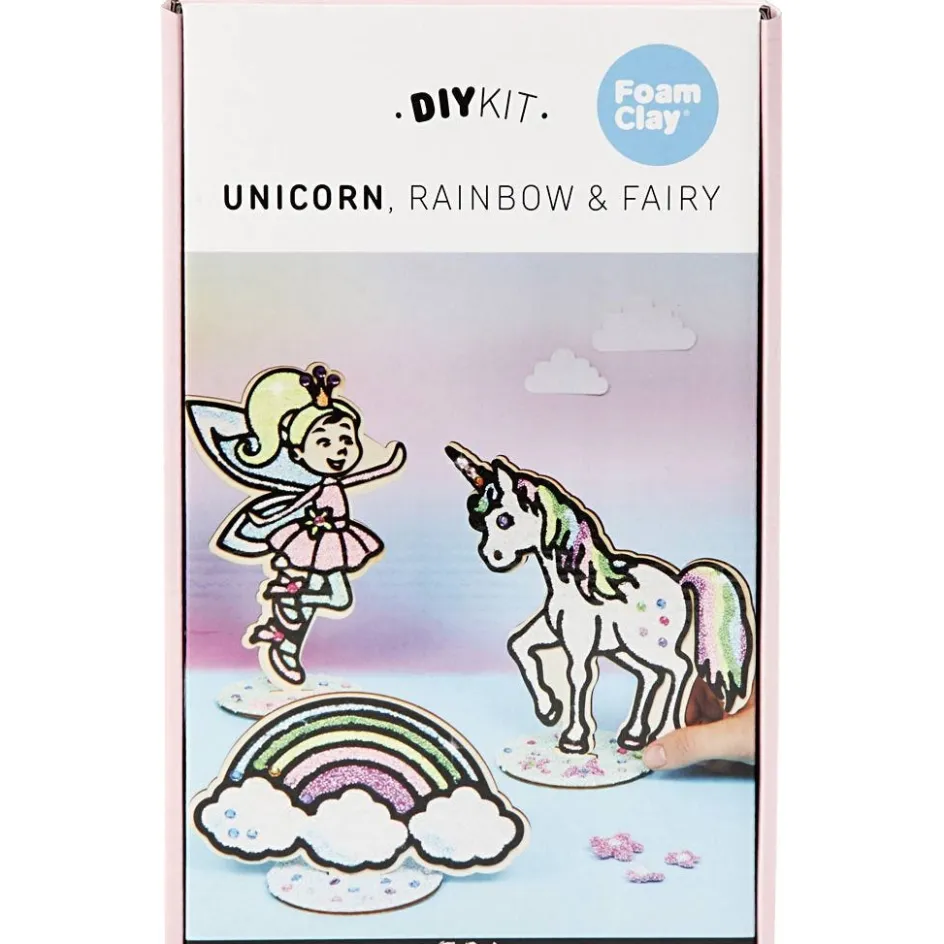 Foam Clay Unicorn| Figures, Eggs And Animals For Decorating|Diy-Kits, Items For Decoration