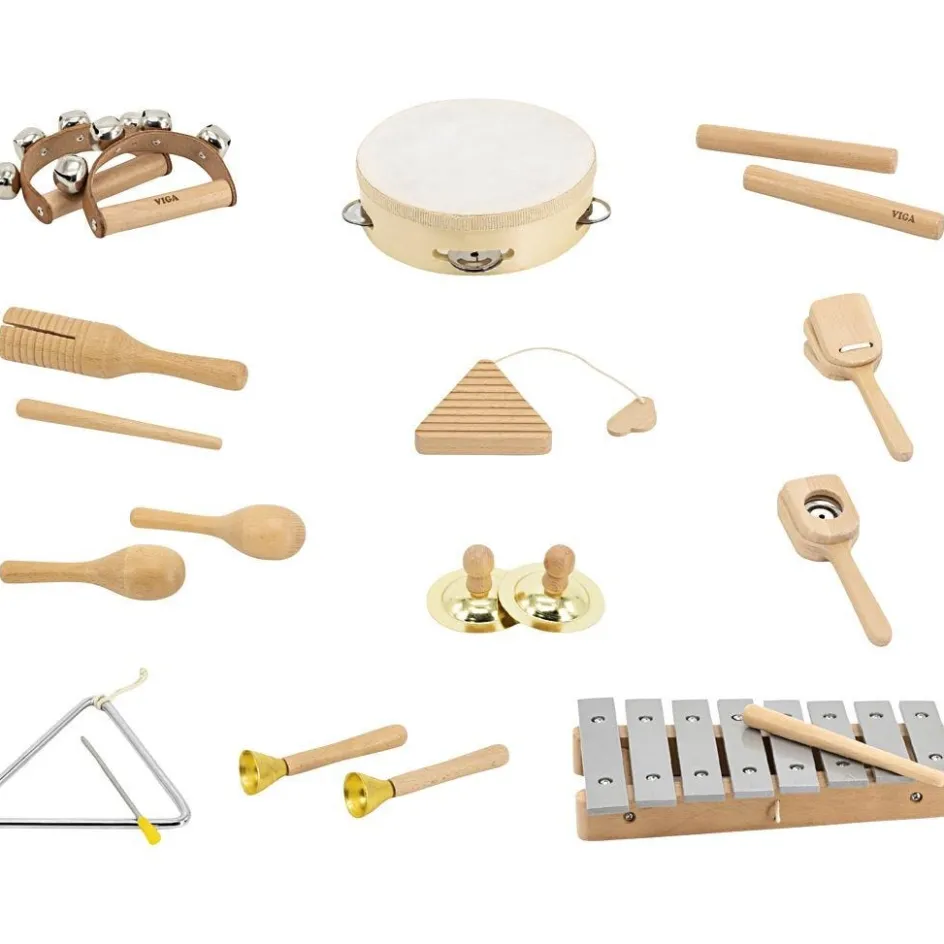 VIGA Activity Board with Percussion Instruments| Indoor Play