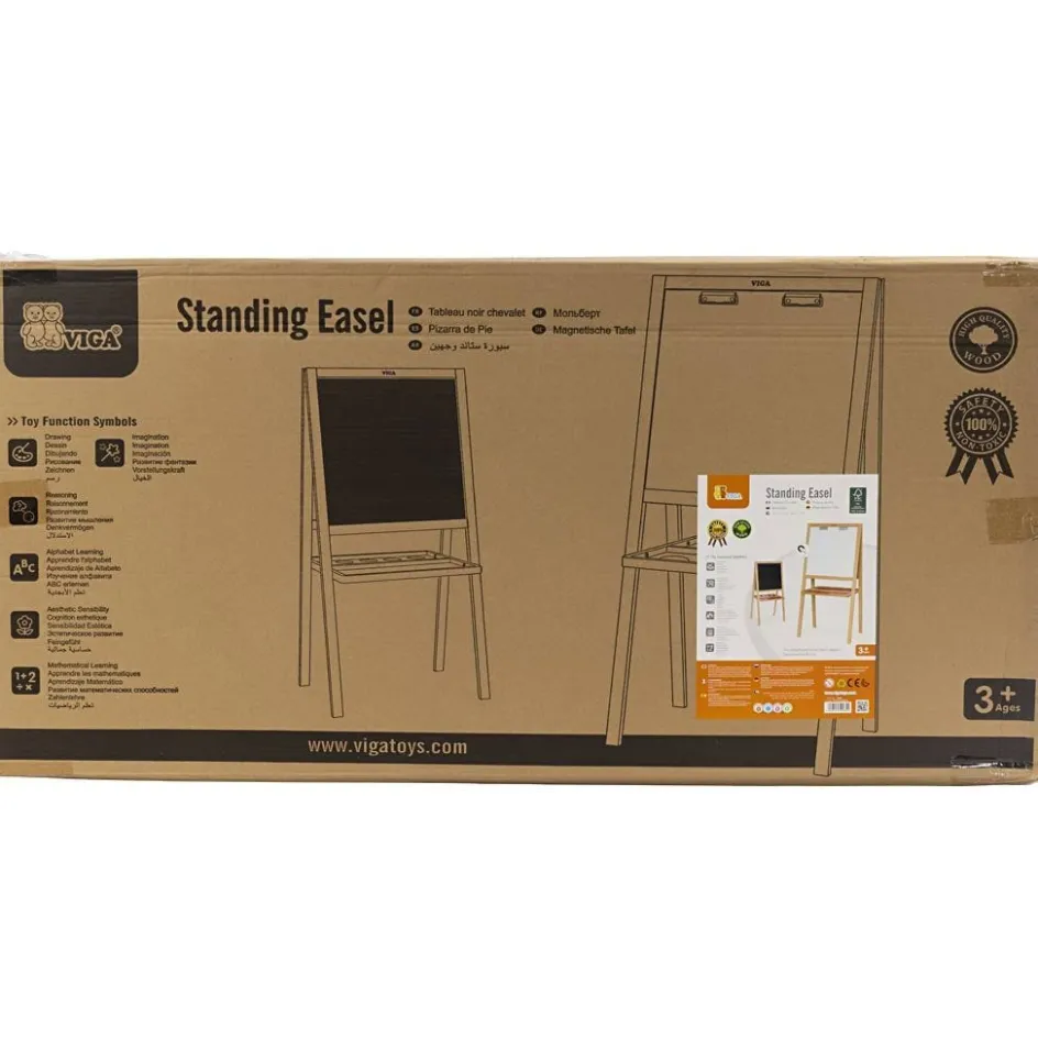 VIGA easel and blackboard for kids| Paints And Painting Accessories|Painting Supplies