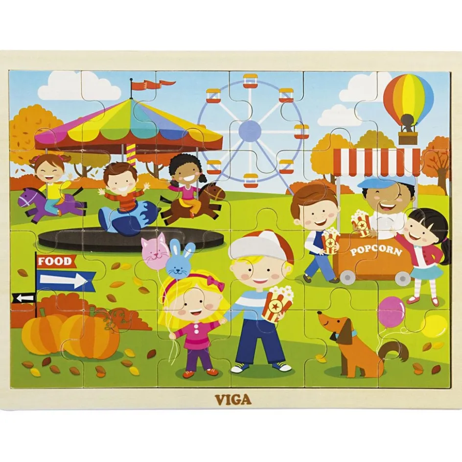 VIGA easons wooden jigsaw puzzle| Indoor Play