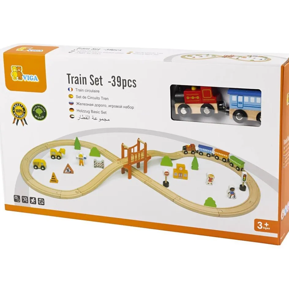 VIGA Figure 8 Railway Set| Indoor Play