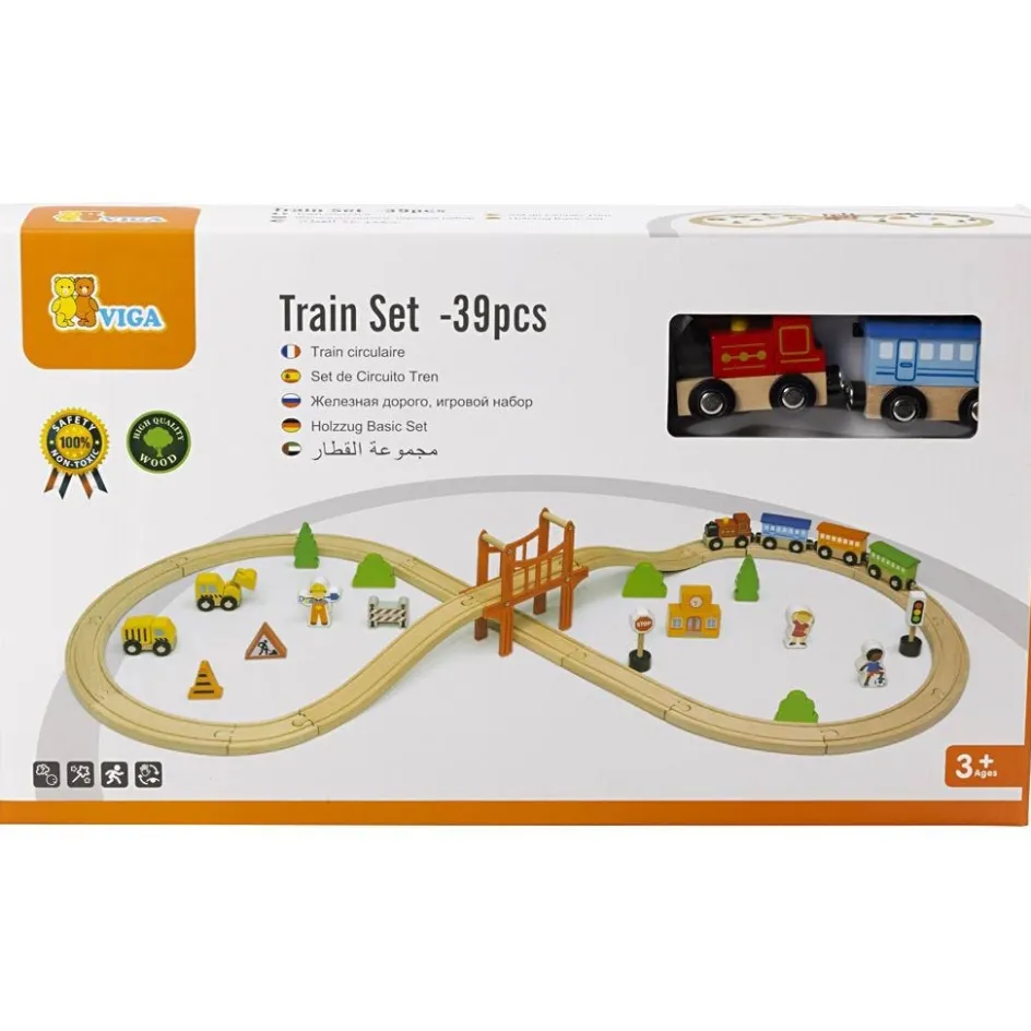 VIGA Figure 8 Railway Set| Indoor Play