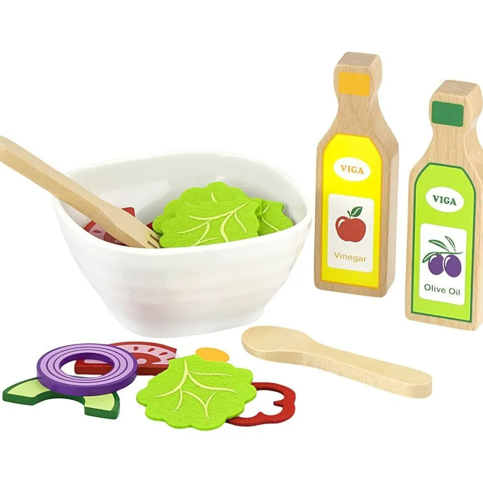 VIGA Salad Set| Indoor Play