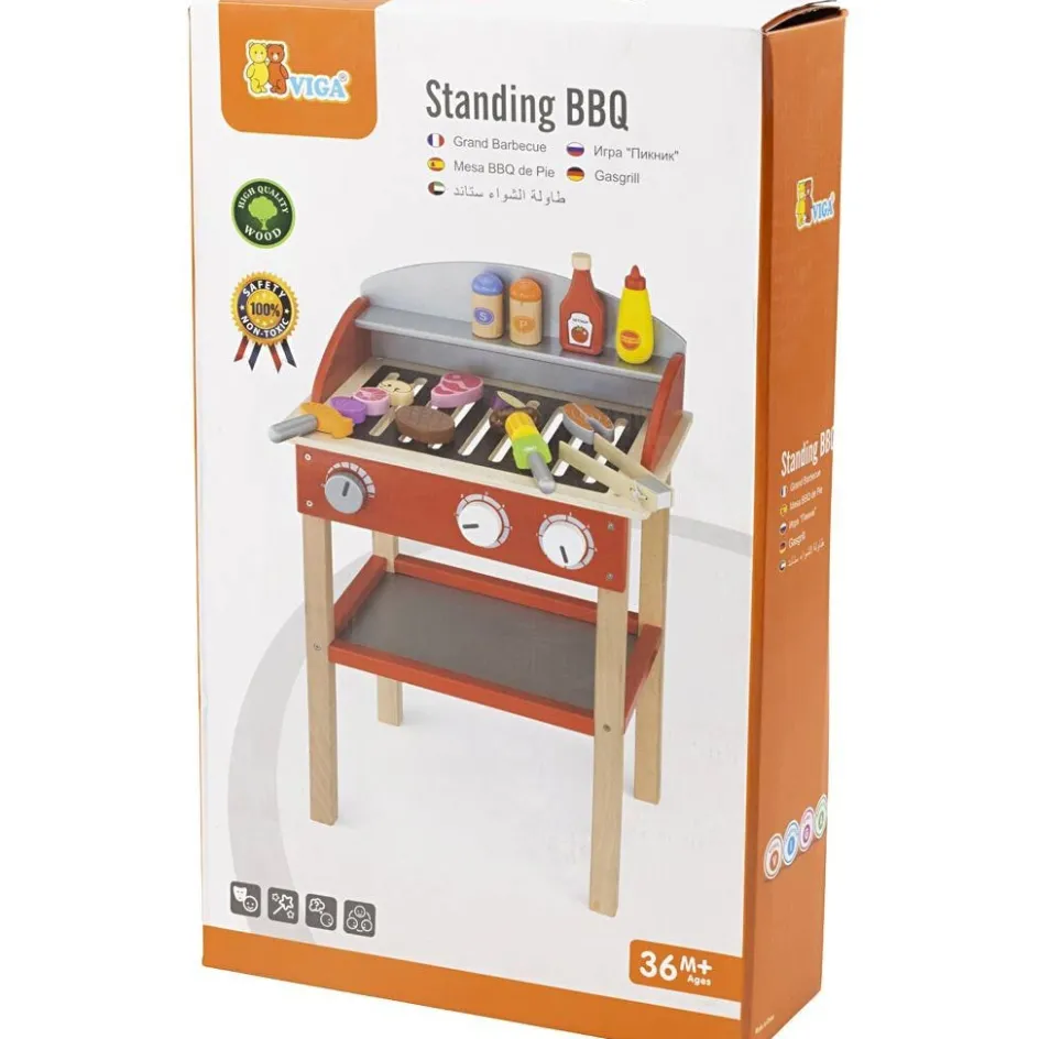 VIGA wooden barbecue| Indoor Play