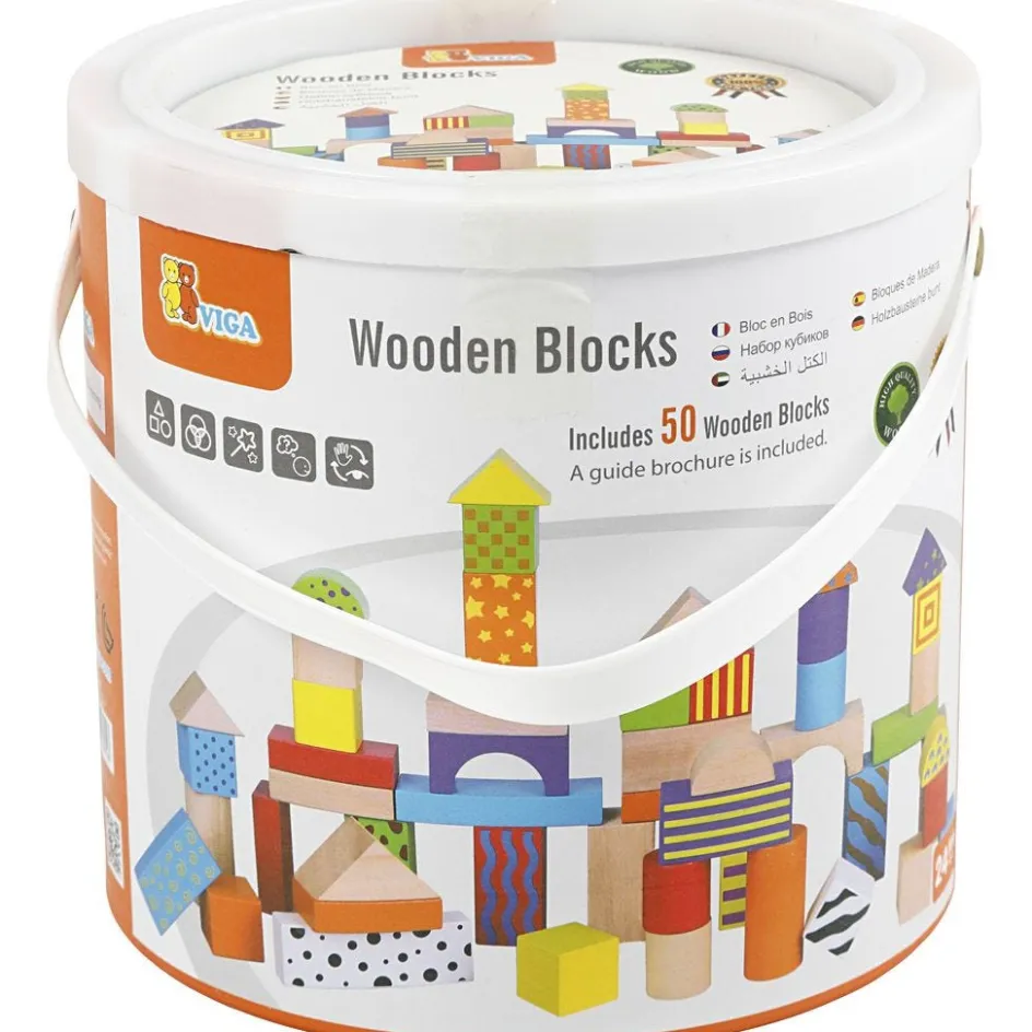 VIGA wooden blocks| Indoor Play