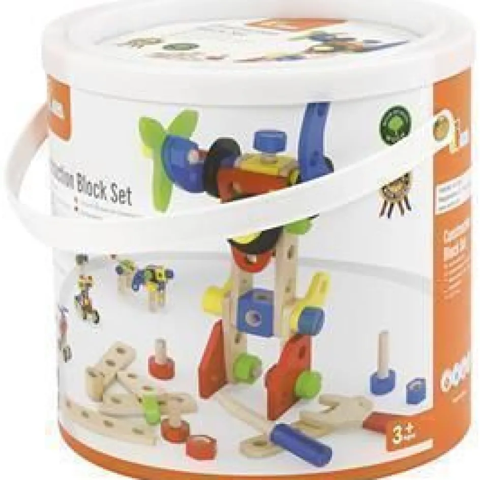 VIGA wooden building blocks| Indoor Play