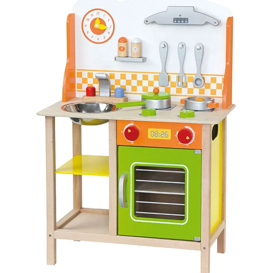 VIGA wooden play kitchen| Indoor Play