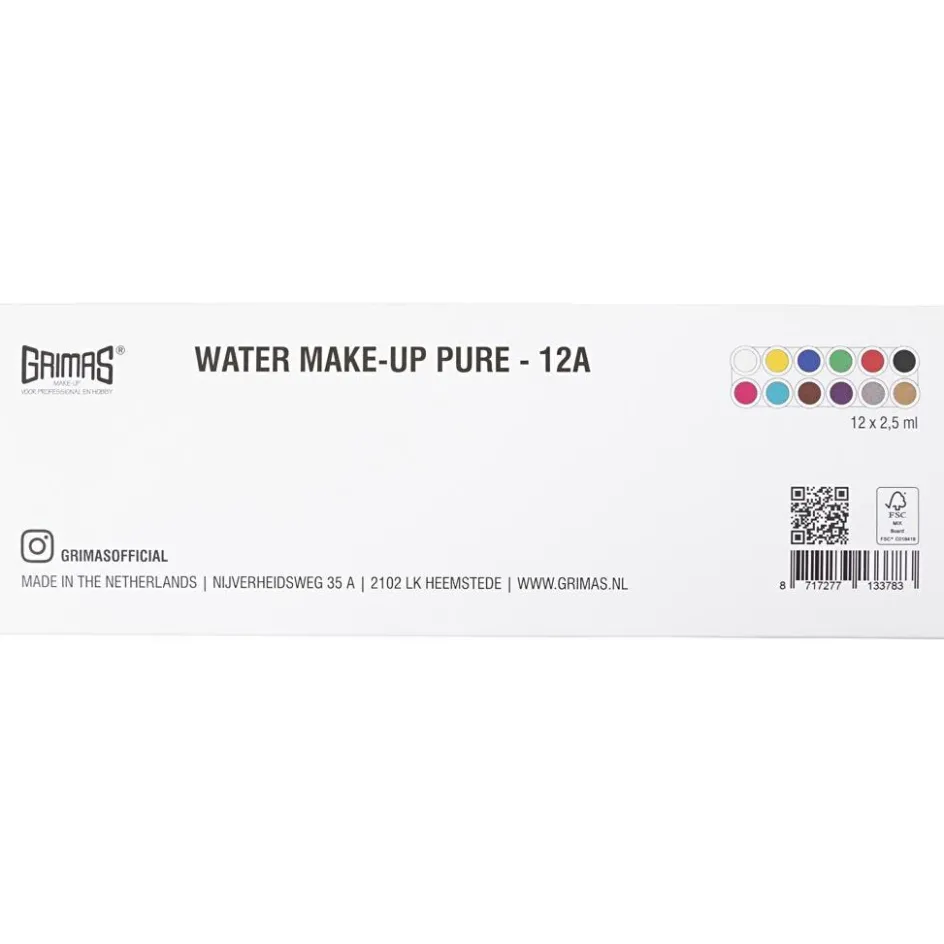 Grimas Water-based Face Paint Palette| Paints And Painting Accessories|Indoor Play