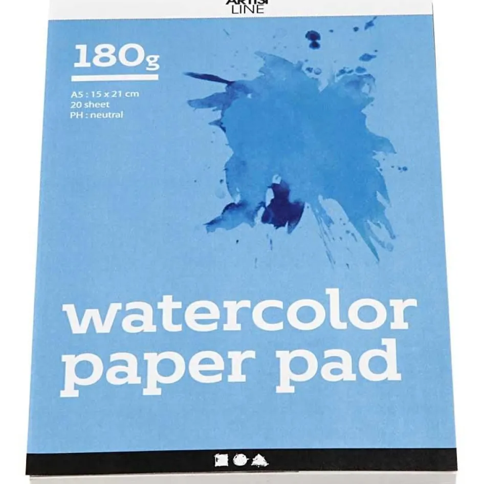 Creativ Company Watercolour Block| Watercolour Paints