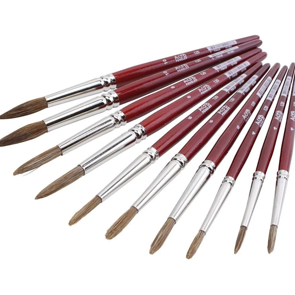 Creativ Company Watercolour Paint Brushes| Watercolour Paints