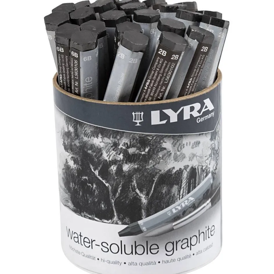 Lyra Water-Soluble Graphite Crayons| Pencils And Chalks