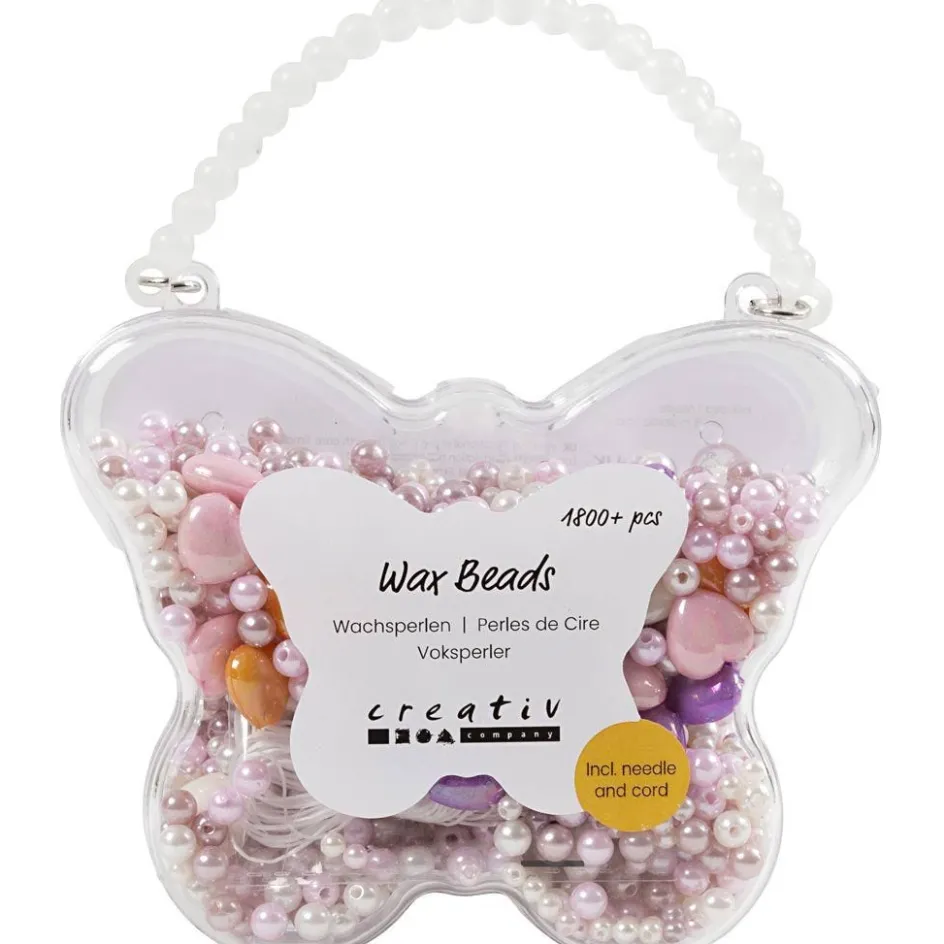 Creativ Company Wax Beads| Beads|Diy-Kits, Beads And Jewellery Making