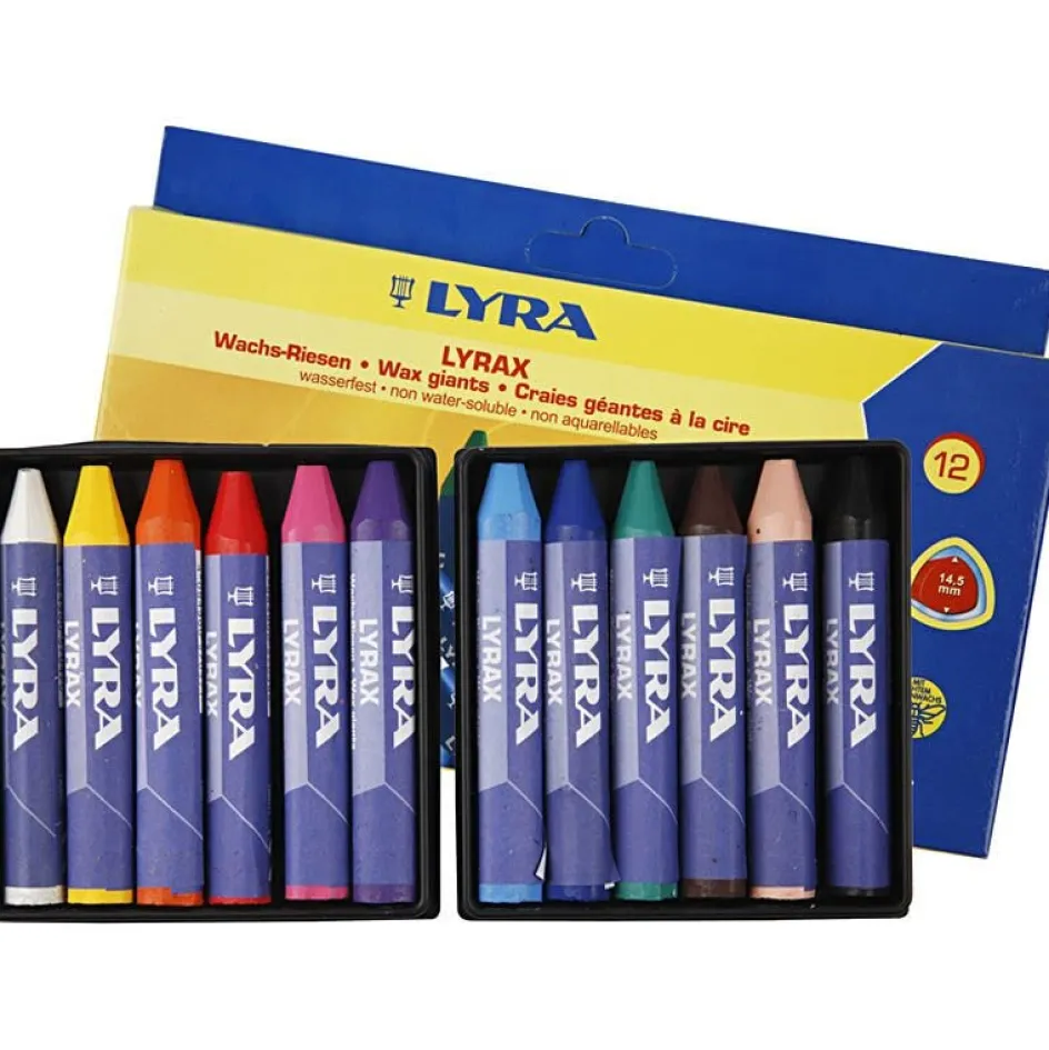 Lyra Wax Crayons| Pencils And Chalks