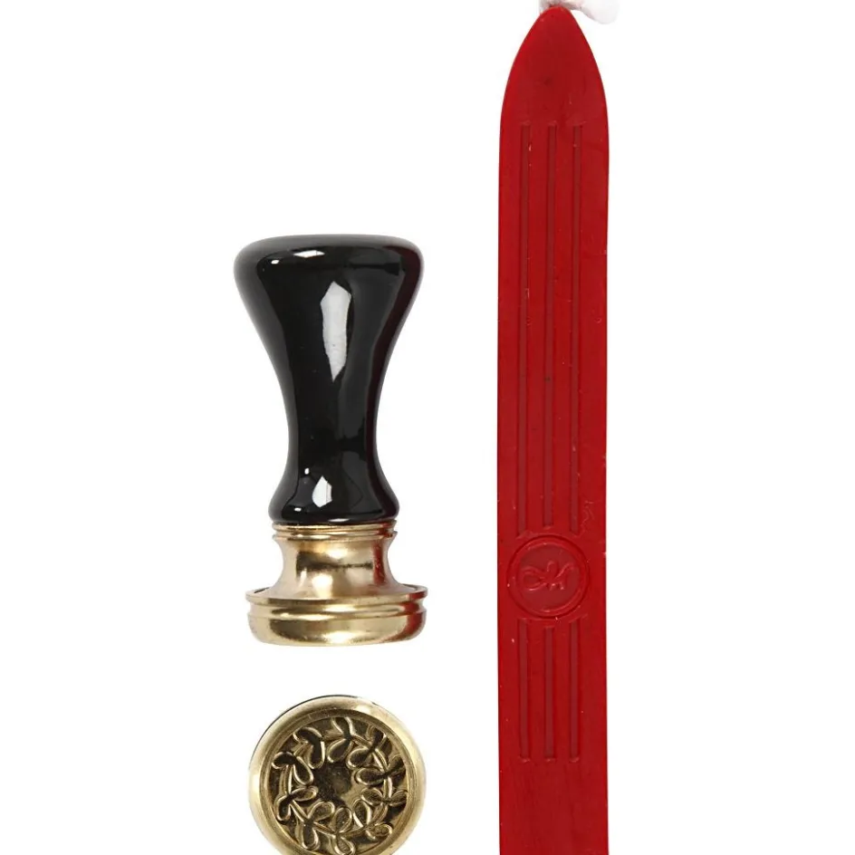 Creativ Company Wax Seal Set| Glitter, Foil And Seals