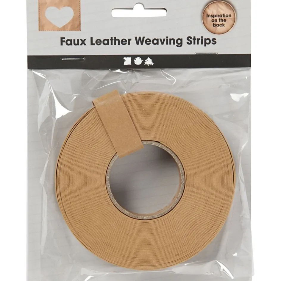 Creativ Company Weaving strips| Leather Paper