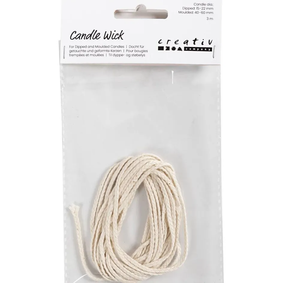 Creativ Company Wick| Candle Casting