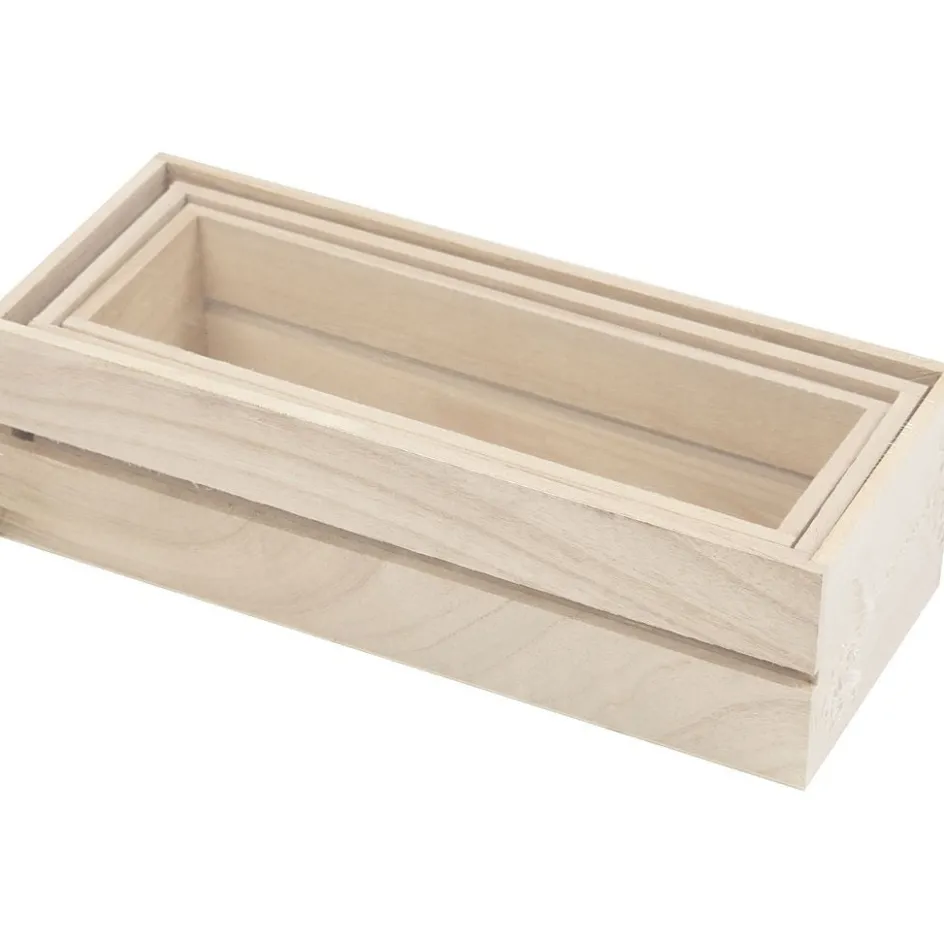 Creativ Company Wood Boxes| Boxes And Storage