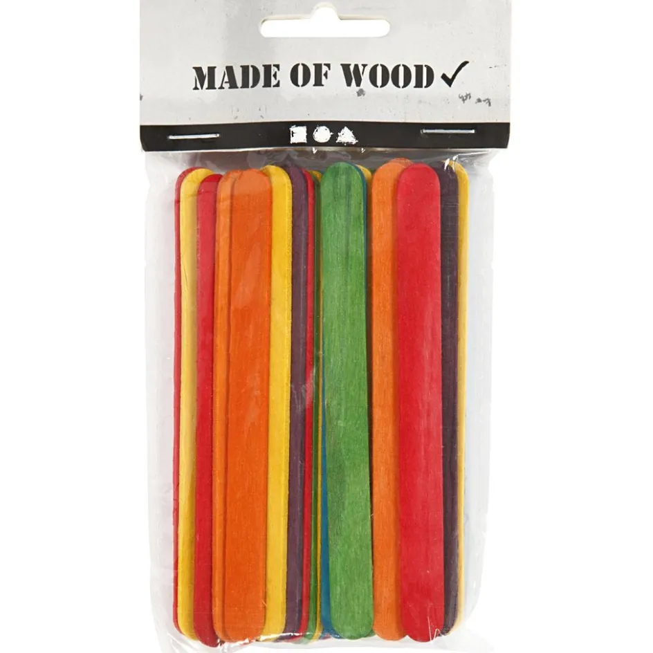 Creativ Company Wood Sticks| Lolly Sticks And Construction Tools