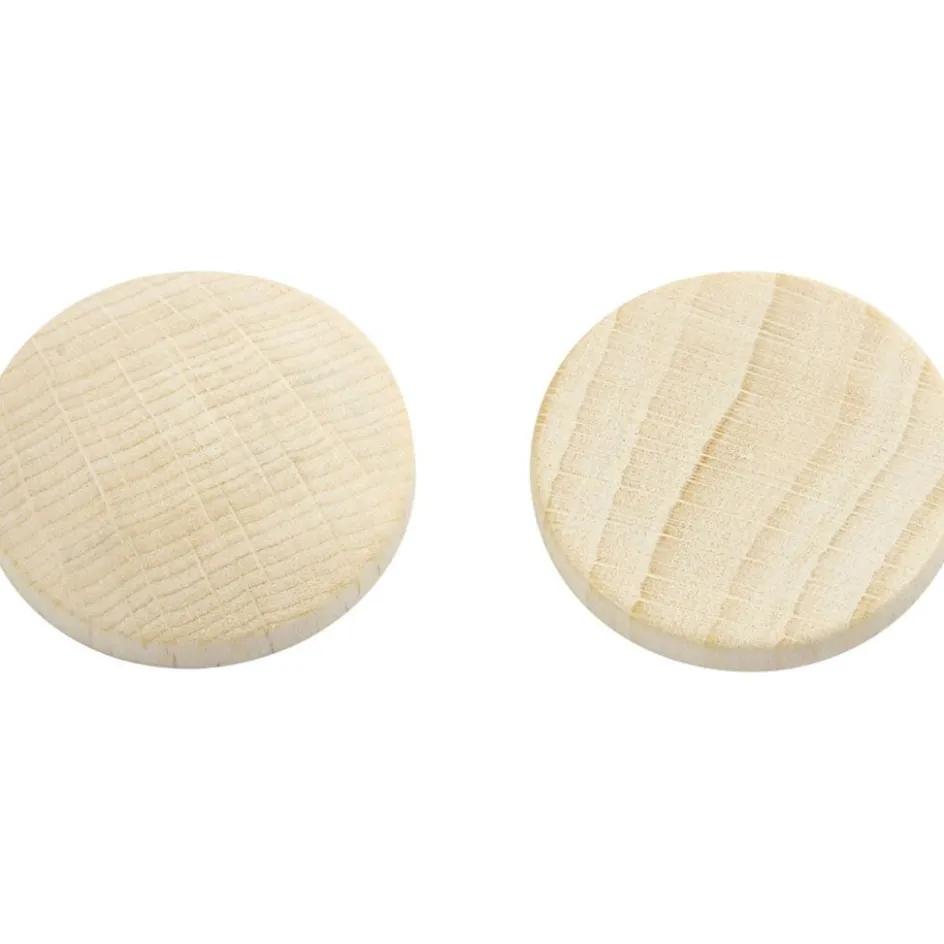 Creativ Company Wooden buttons| Basic Items And Tools|Lolly Sticks And Construction Tools