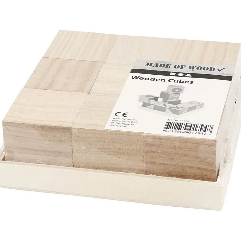 Creativ Company Wooden Cubes| Toys