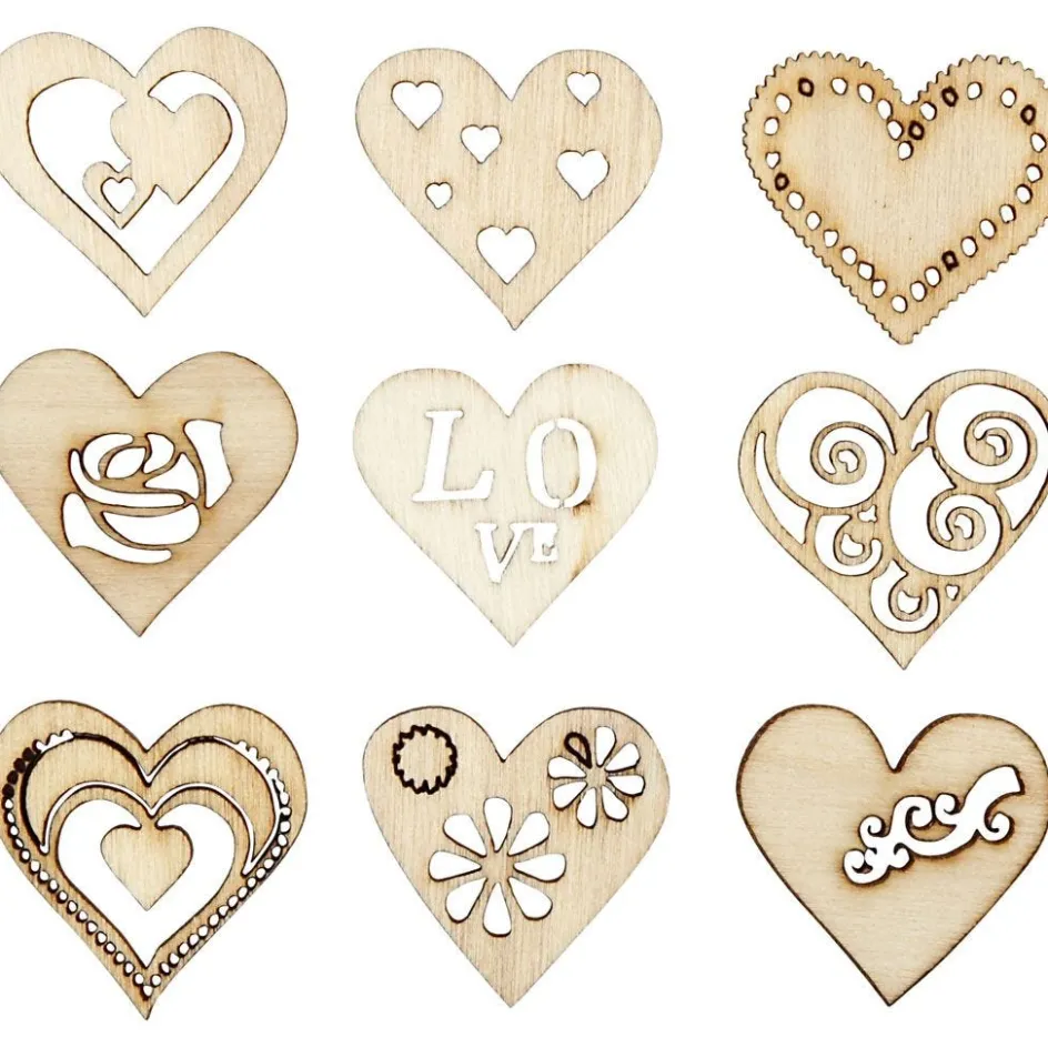 Creativ Company Wooden decorations| Figures, Eggs And Animals For Decorating