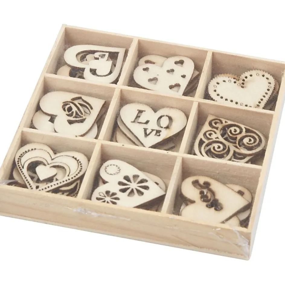 Creativ Company Wooden decorations| Figures, Eggs And Animals For Decorating