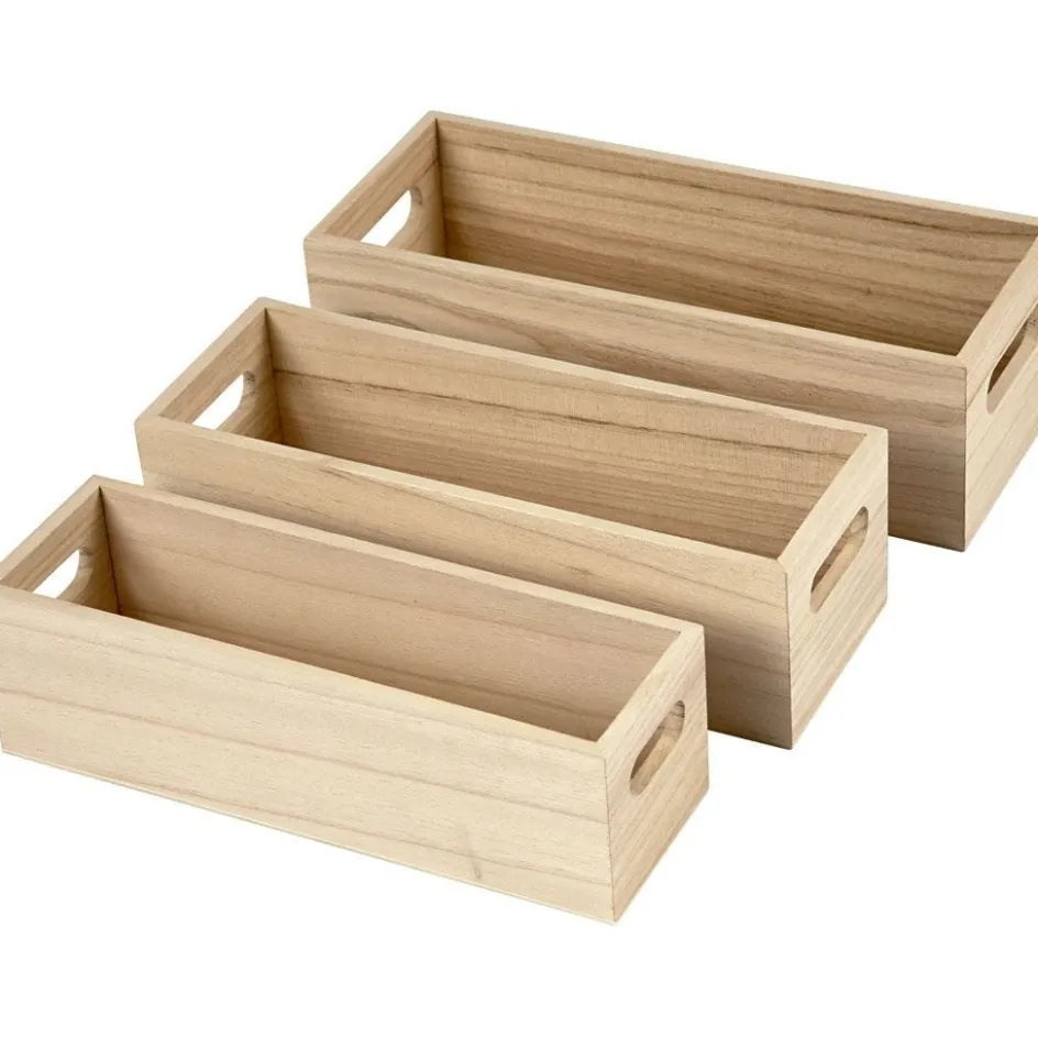 Creativ Company Wooden Storage Boxes| Boxes And Storage