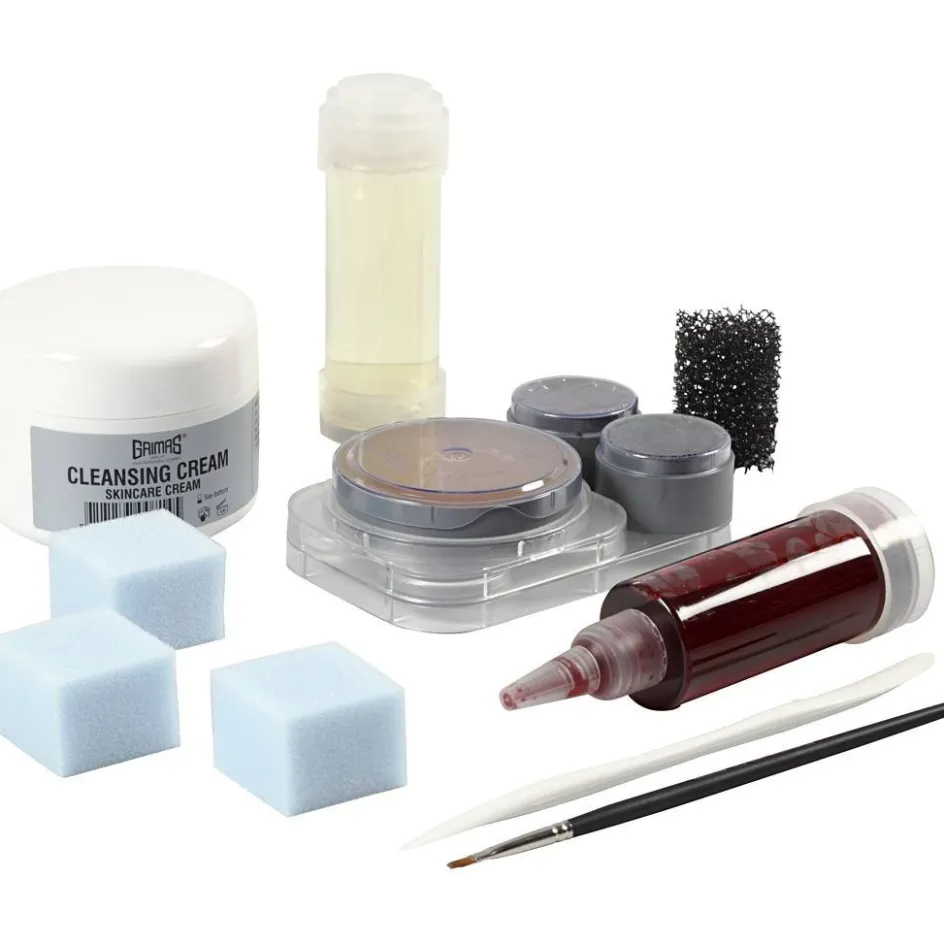 Grimas Wound Face Painting Kit| Indoor Play|Face Paint And Accessories