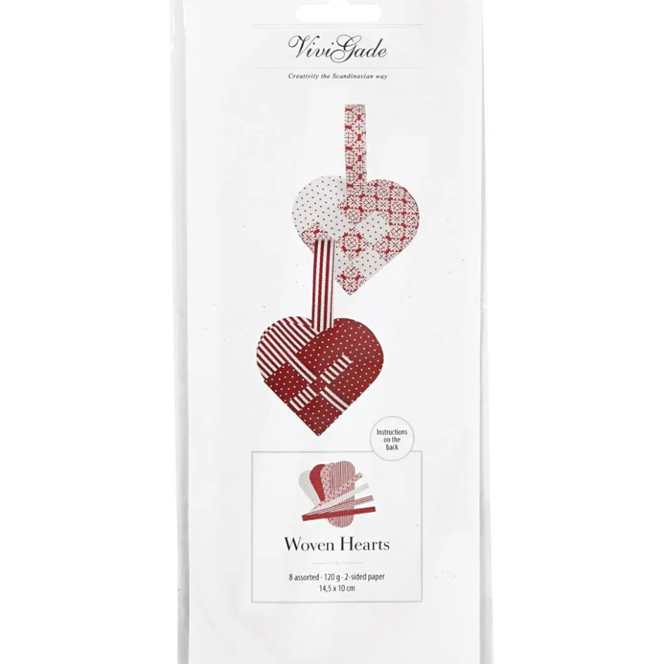 Vivi Gade Woven Hearts| Paper Decorations And Paper Figures