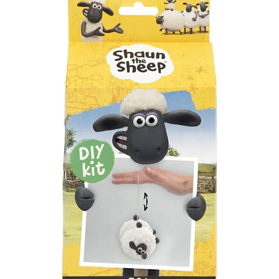 Shaun the Sheep Yoyo| Air Drying Clay And Modelling Compounds|Diy-Kits, Modelling And Casting